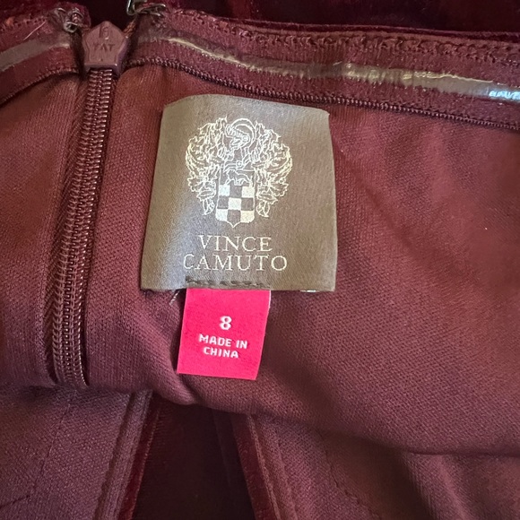 Like New Vince Camuto Velvet Gown, Sz. 8 - Picture 7 of 7